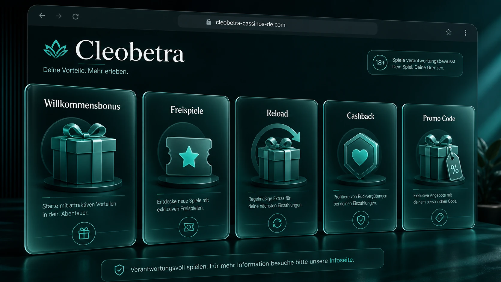 Cleobetra Bonus: mögliche Angebotsformen