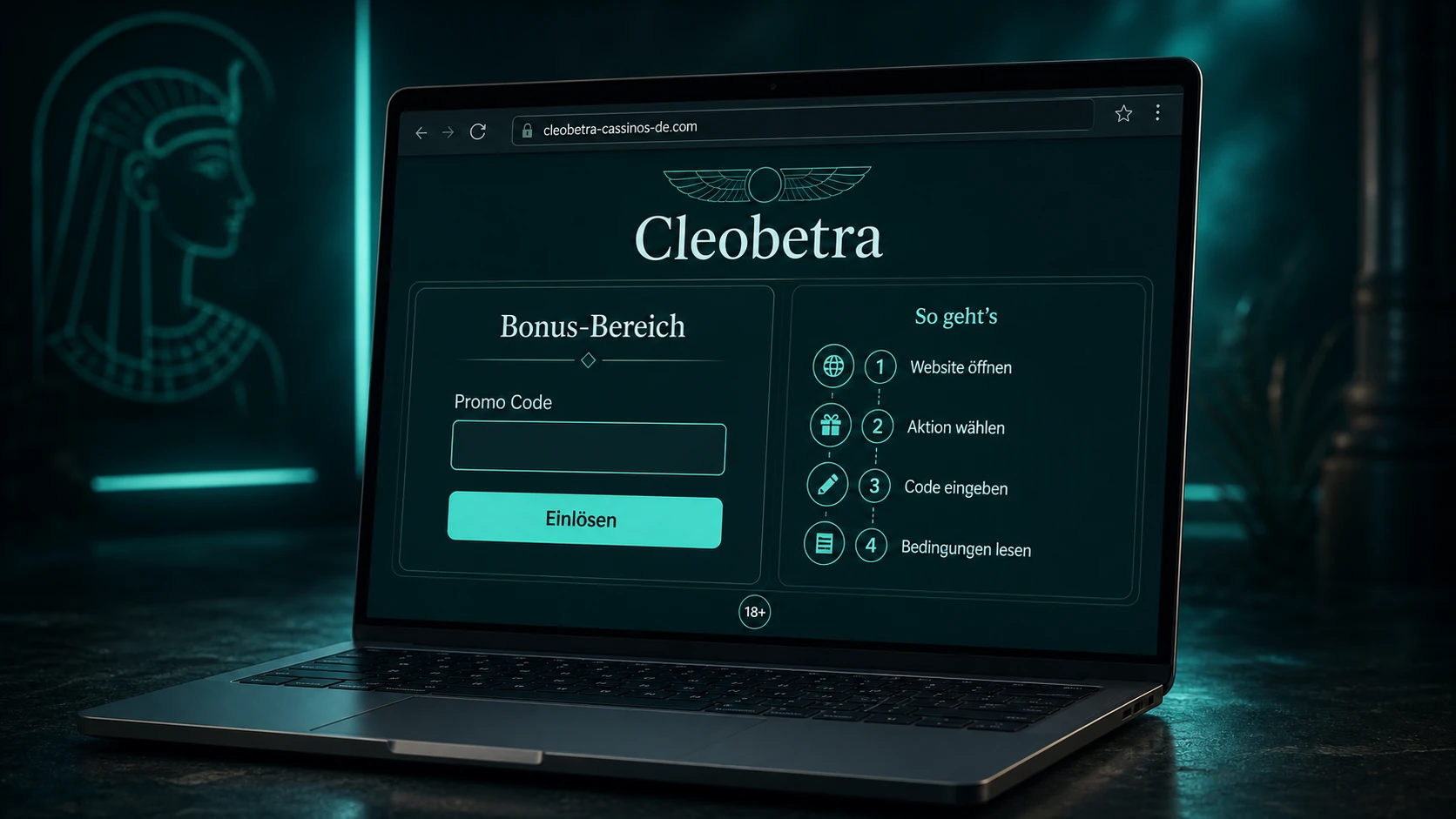 Cleobetra Casino Promo Code einlösen