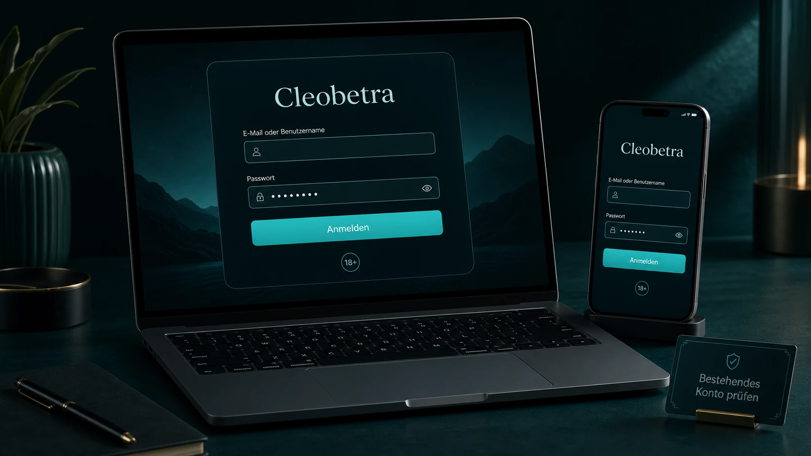 Zugangsdaten für den Cleobetra Login